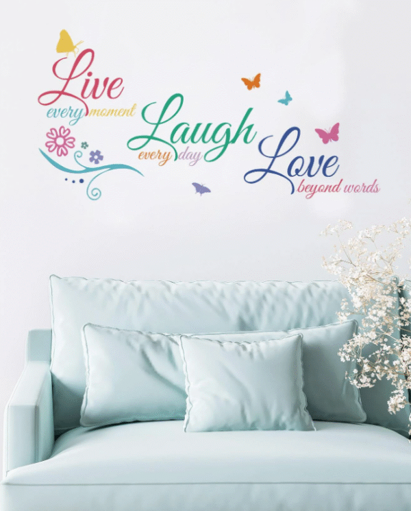 FRASE LIVE, LAUGH AND LOVE