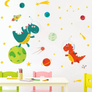 DINOSAURIOS ASTRONAUTAS Y PLANETAS