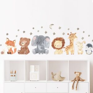 ANIMALES DIVERSOS CON ESTRELLITAS