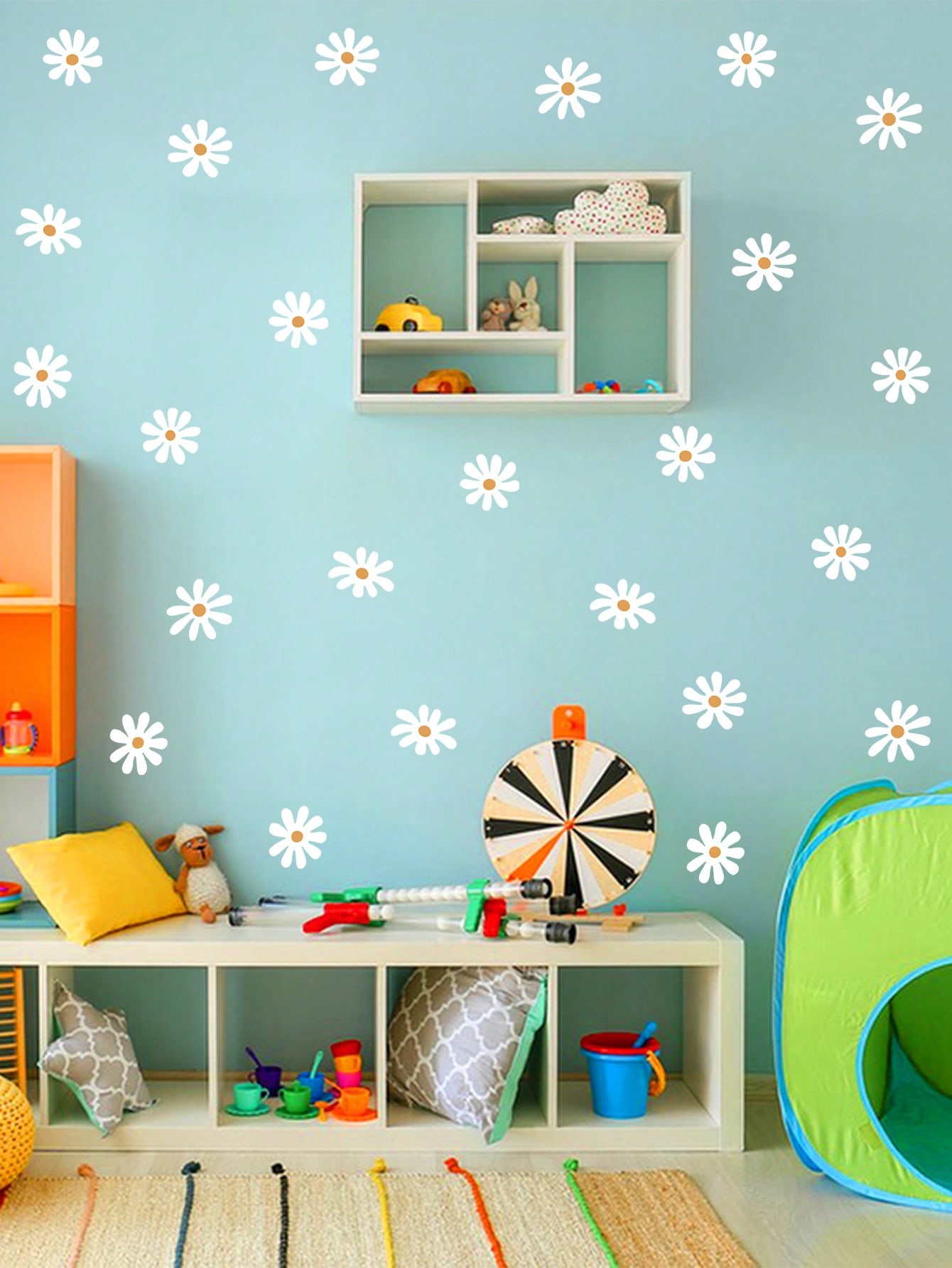 FLORES MARGARITAS BLANCAS (36 PIEZAS) - Imagen 4