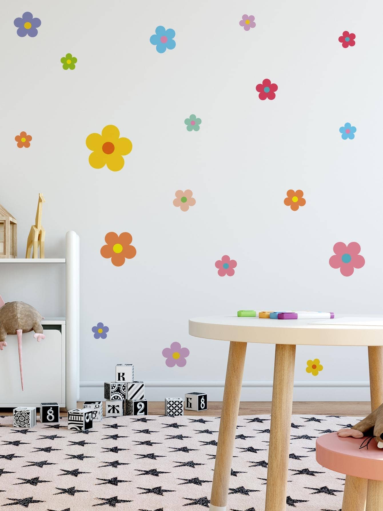 FLORES COLORES PASTELES - Imagen 3