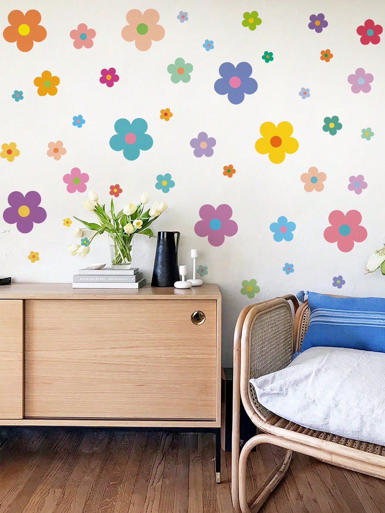 FLORES COLORES PASTELES